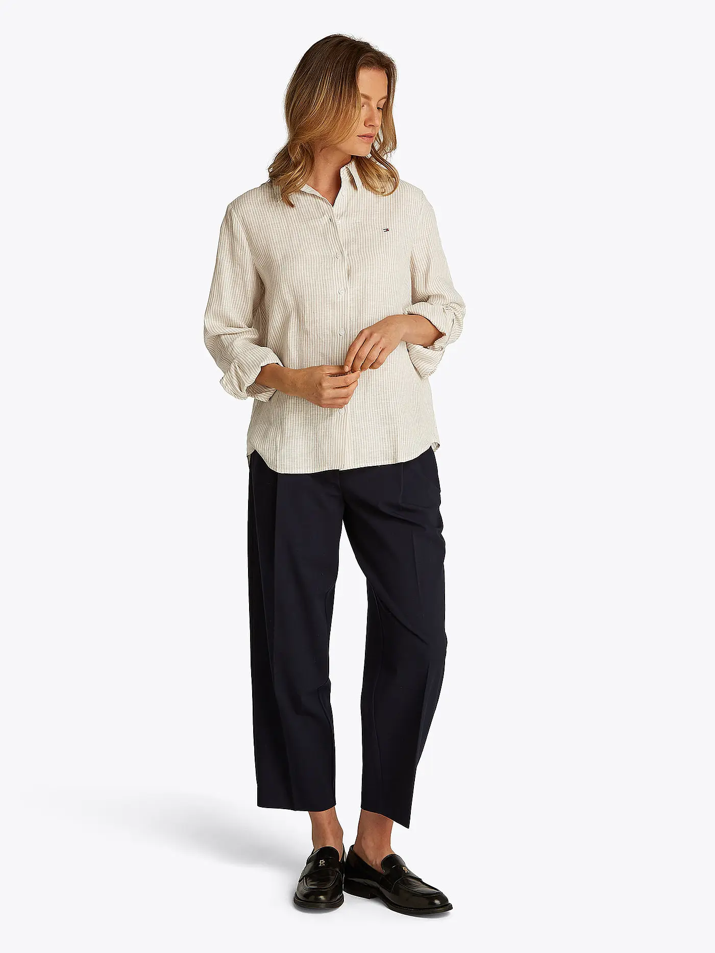 TOMMY HILFIGER | Leinenbluse | 